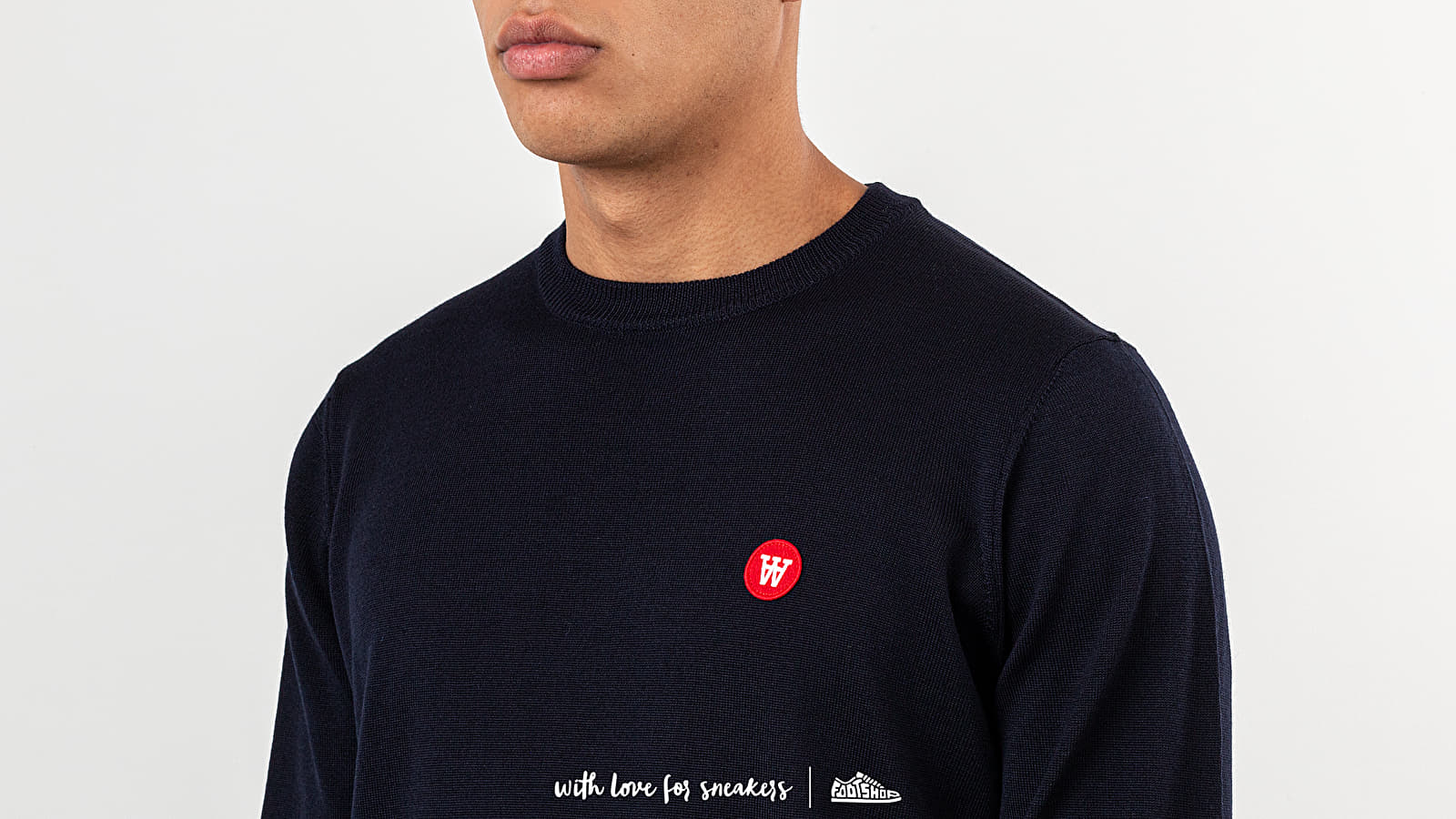 Maglioni WOOD WOOD Kip Sweatshirt Navy