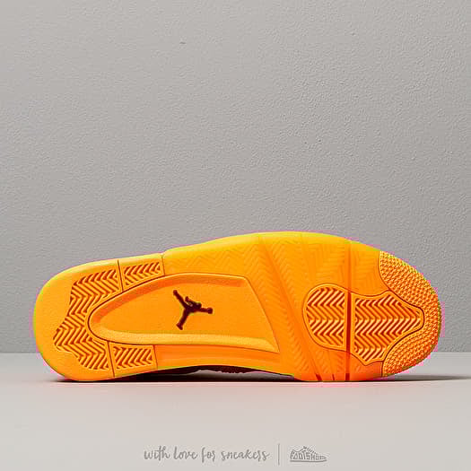 Air jordan 4 flyknit orange deals