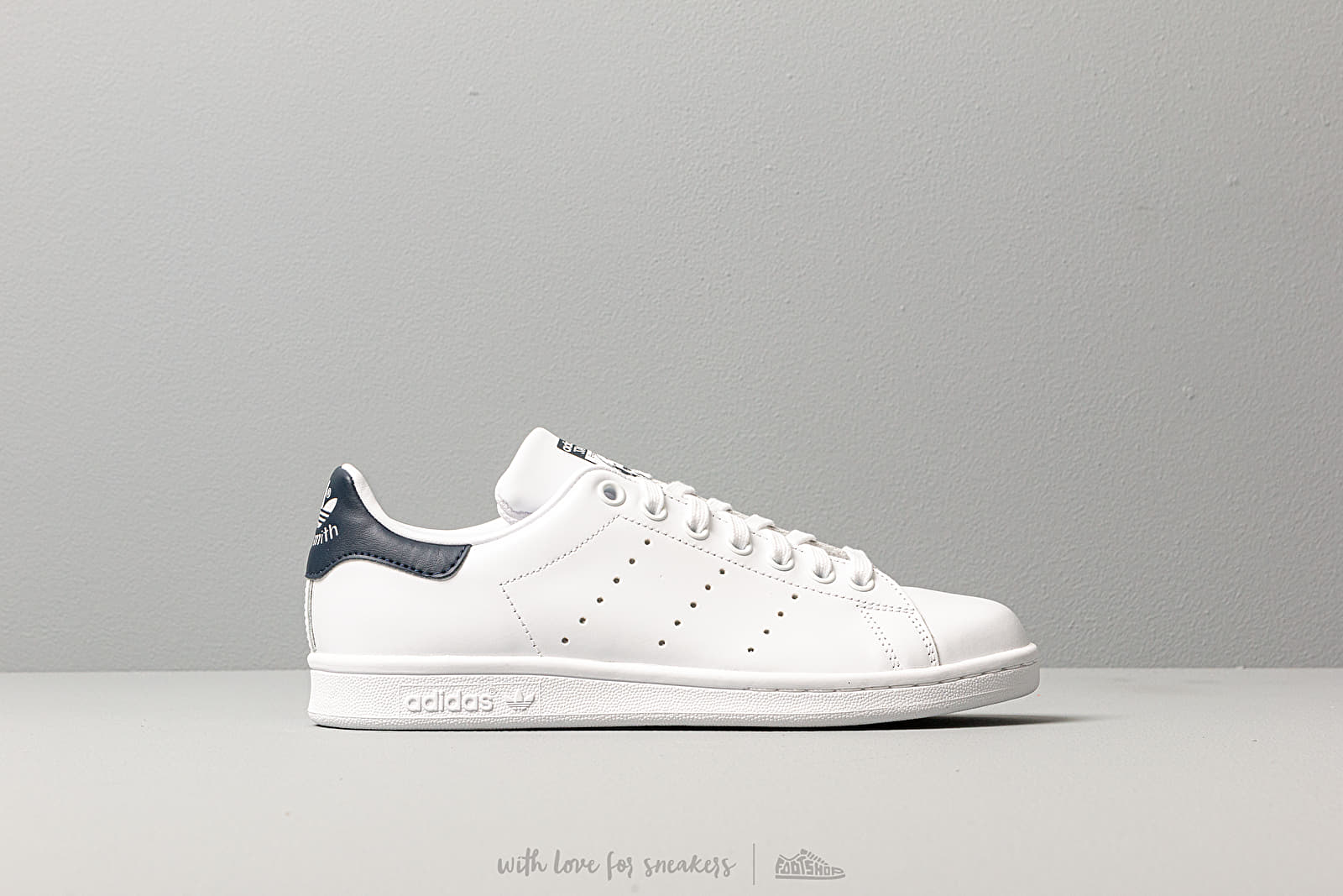 Stan smith core white new navy sales