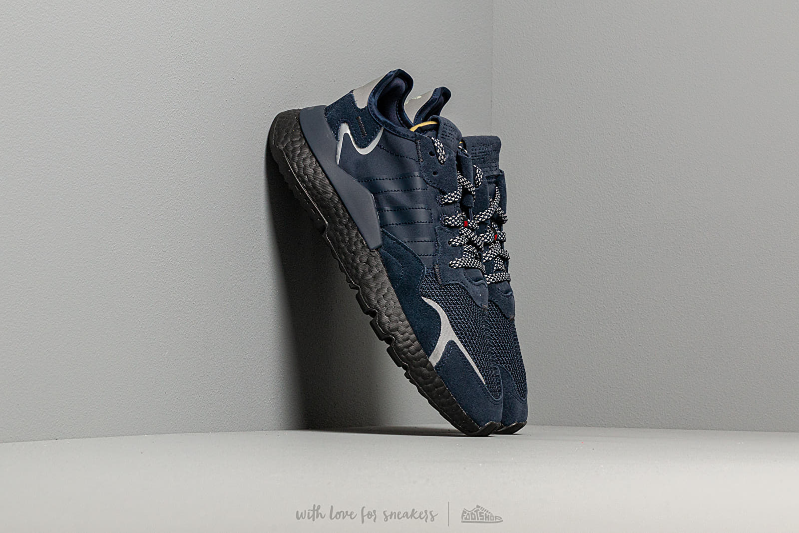 Men's shoes adidas Nite Jogger 3M Collegiate Navy/ Collegiate Navy/ Core Black