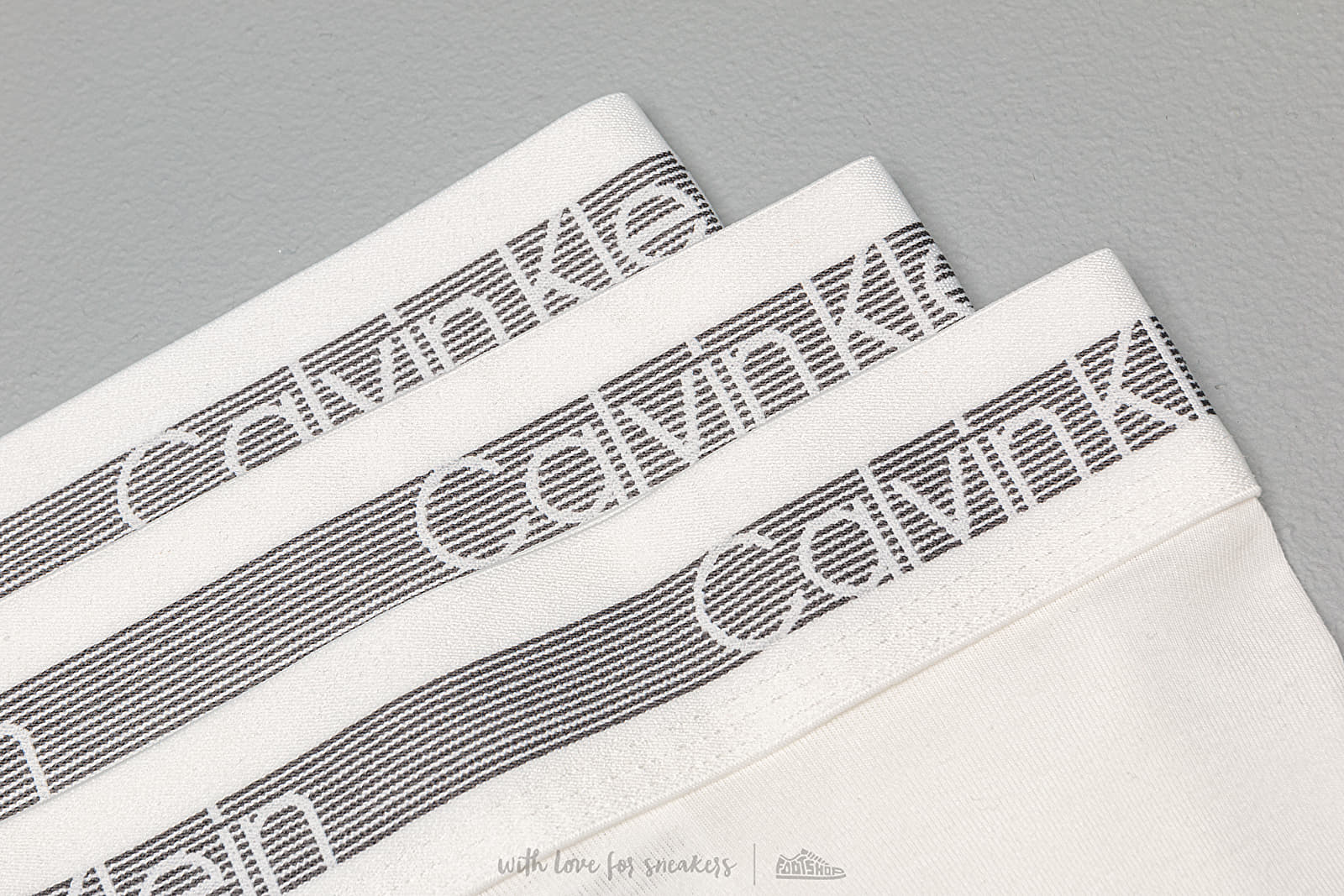 Boxer Calvin Klein 3-Pack Trunk White