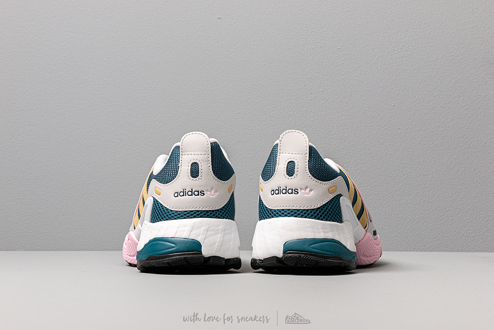 Women's shoes adidas EQT Gazelle W Tech Mint/ Gold Metalic/ True Pink
