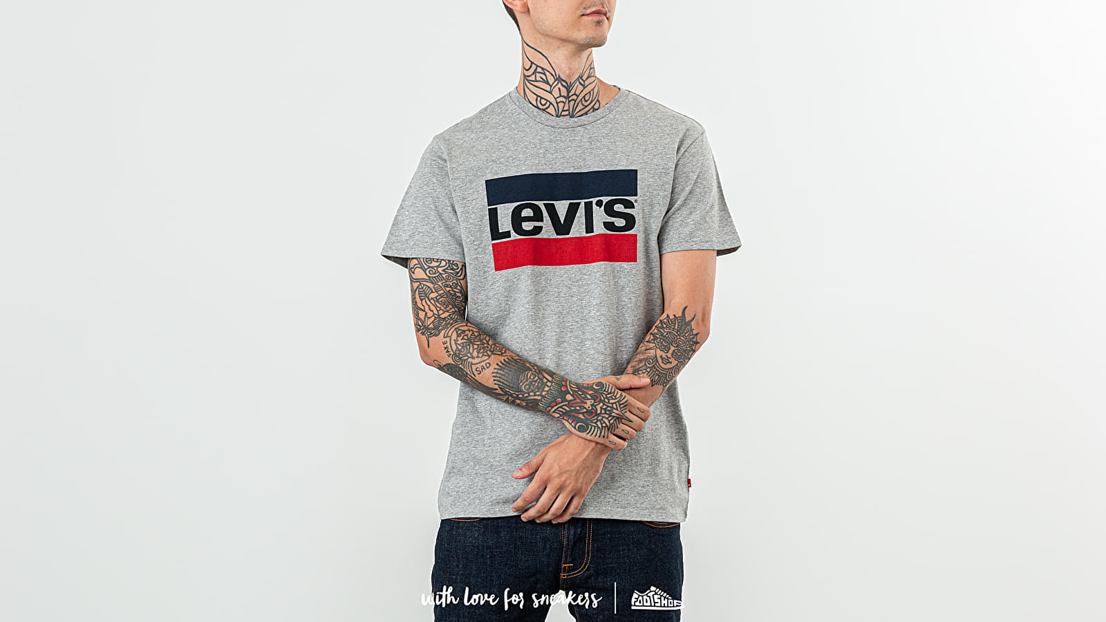 T-shirts Levi's ® Sportawear Logo Graphic 84 Melange Grey