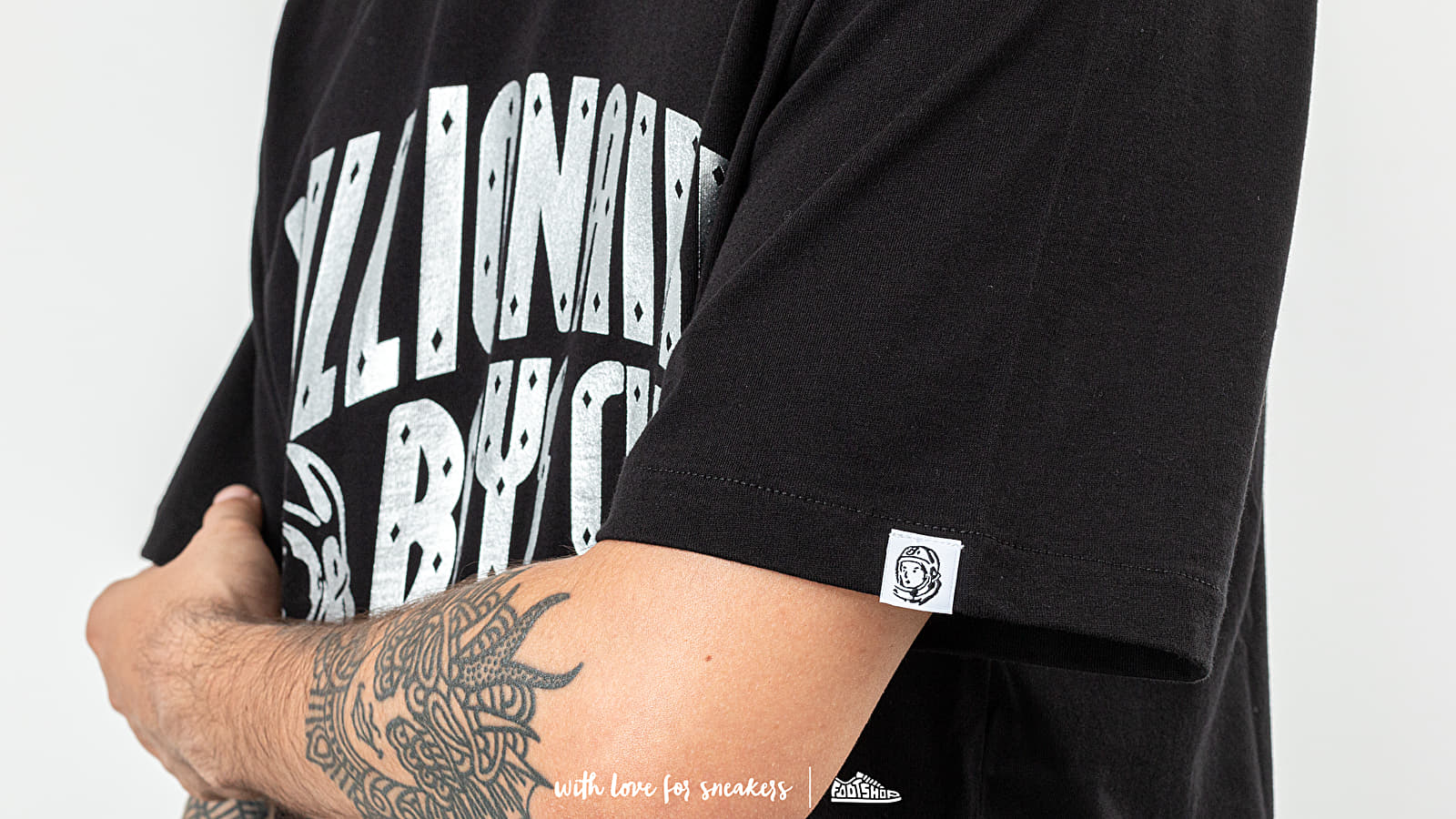 T-shirts Billionaire Boys Club Foil Anniversary Graphic Tee Black