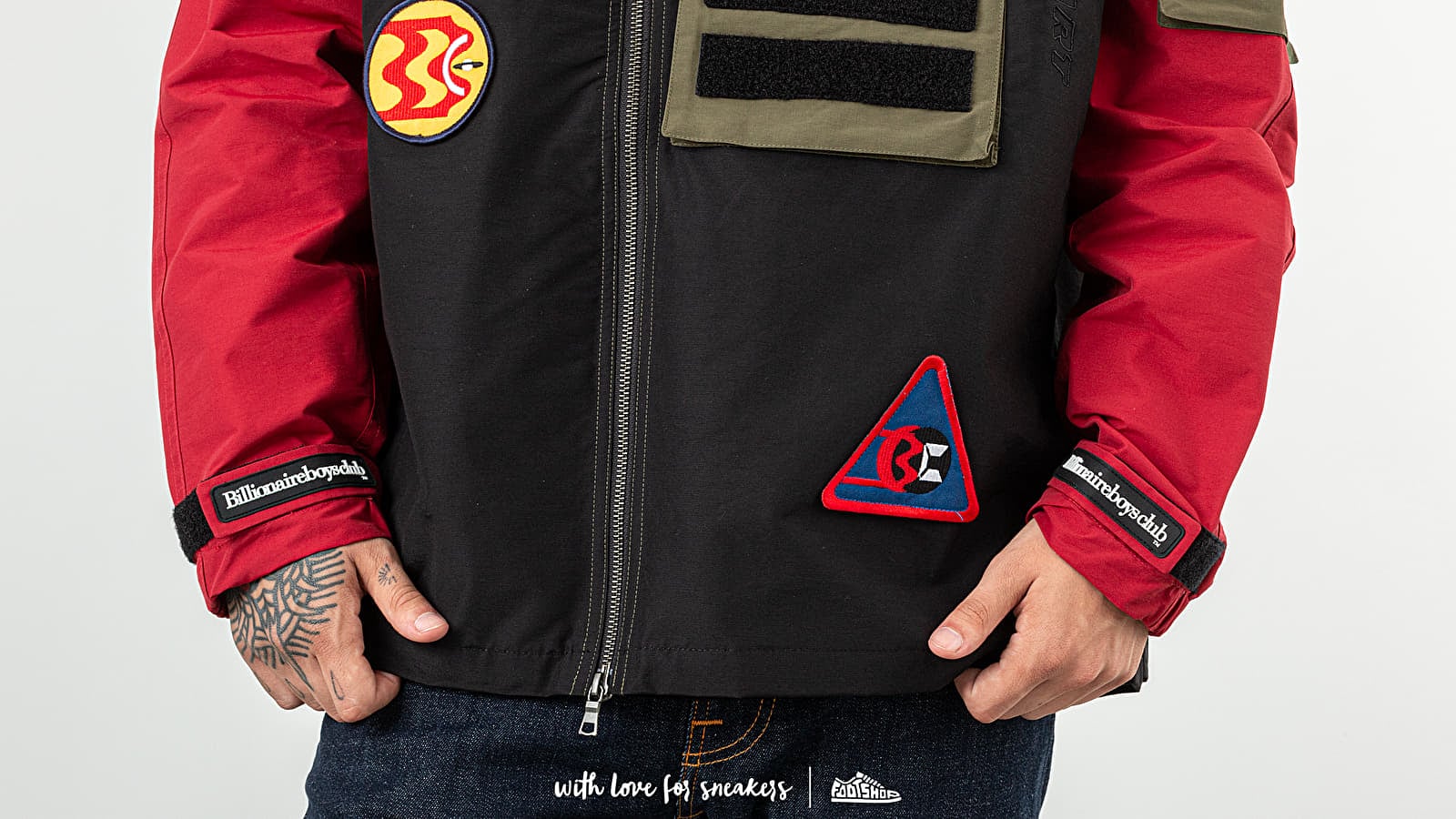 Bundy Billionaire Boys Club Expedition Training Jacket Red