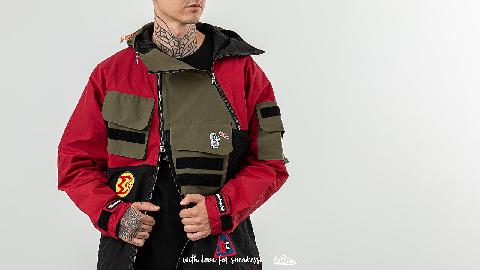 Bundy Billionaire Boys Club Expedition Training Jacket Red