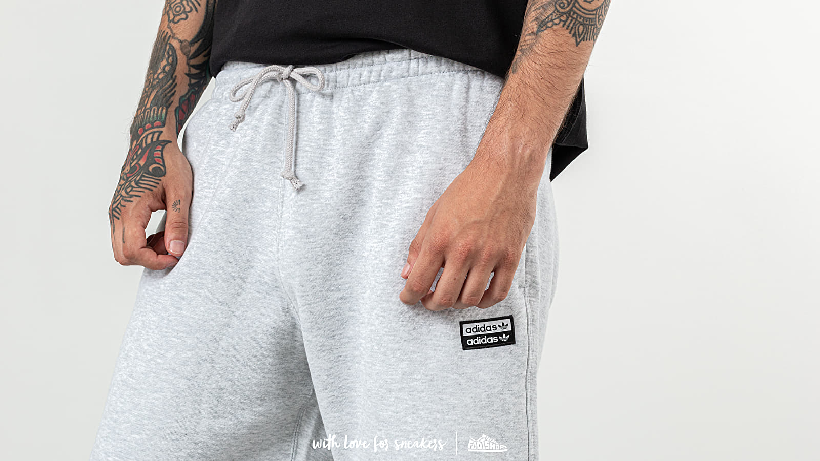 Šortai adidas R.Y.V. Shorts Light Grey Heather