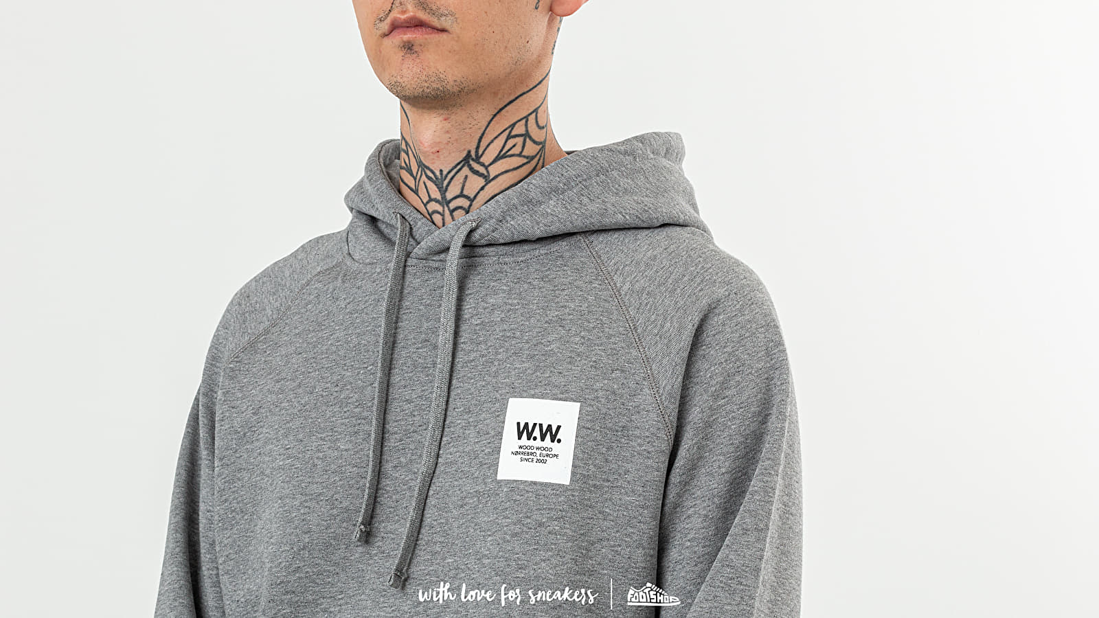 Wood wood fred hoodie hotsell
