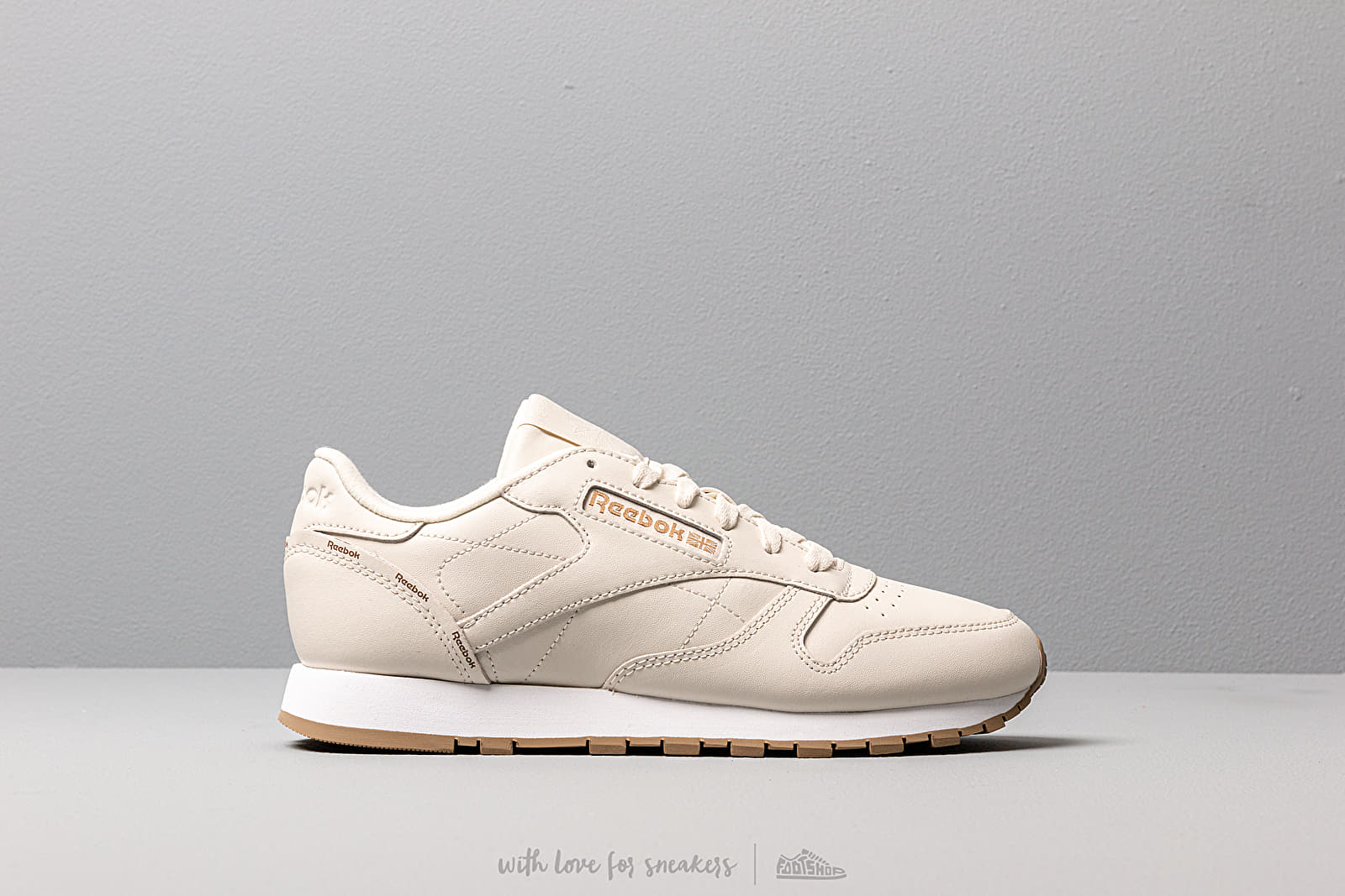 Ženski čevlji Reebok Classic Leather Alabaster/ Thatch/ White