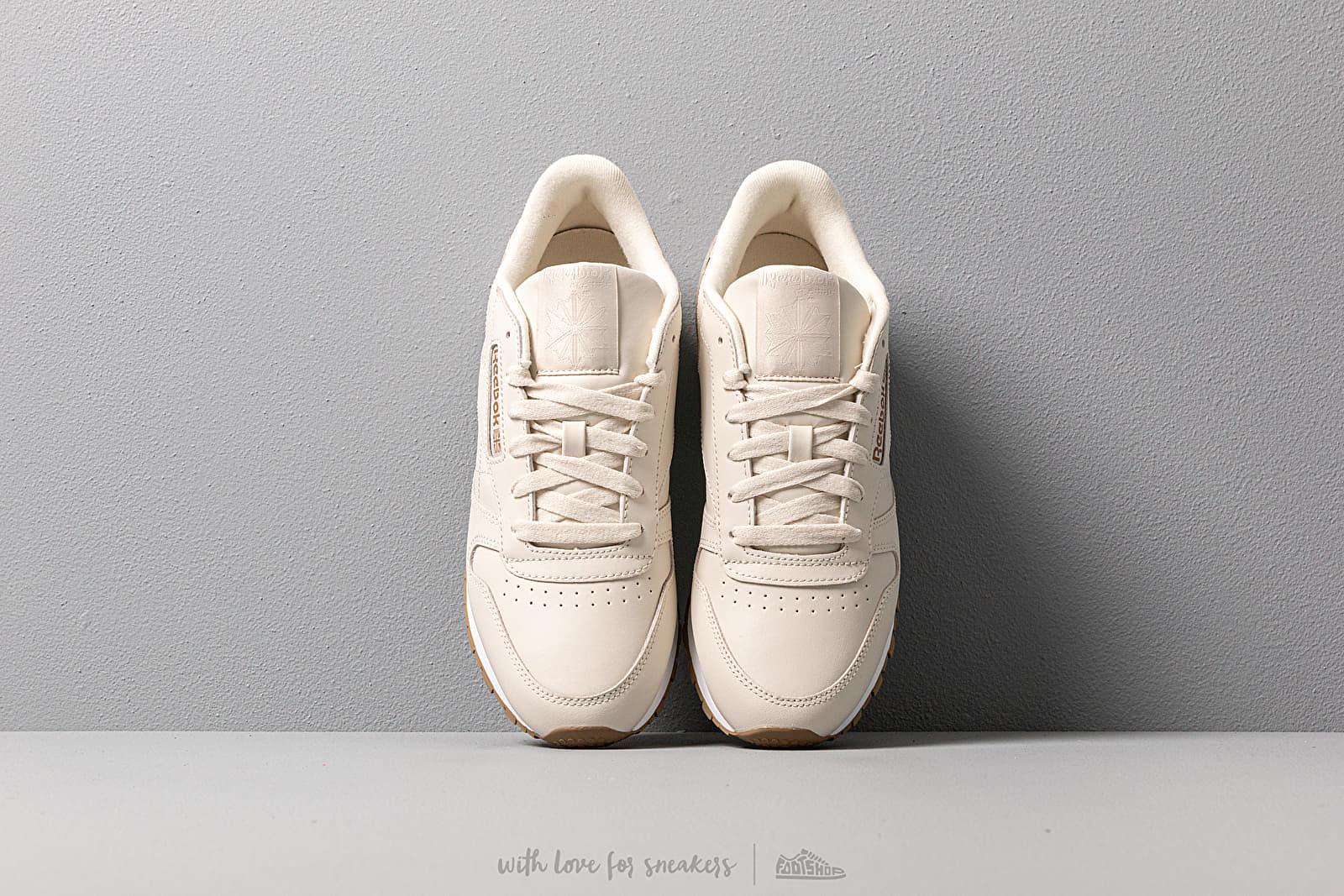 Ženski čevlji Reebok Classic Leather Alabaster/ Thatch/ White