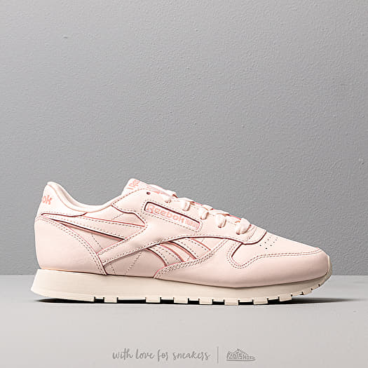 Women s shoes Reebok Classic Leather Pale Pink Paper White Chalk Footshop