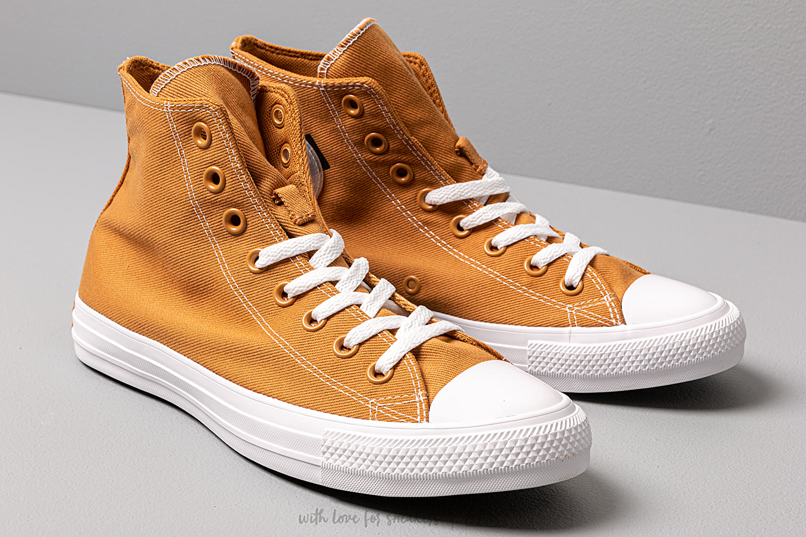 Pánske tenisky a topánky Converse Chuck Taylor All Star Hi Wheat/ Turbo Green/ White