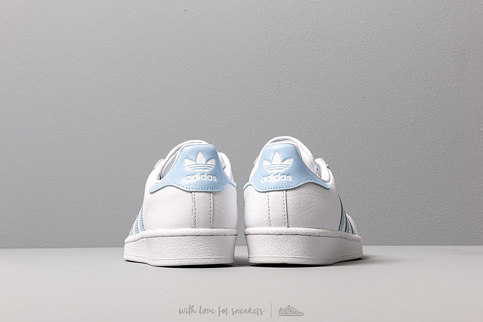 Sieviešu apavi adidas Superstar W Ftw White/ Glow Blue/ Core Black