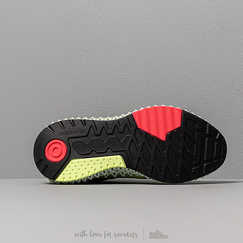 adidas ZX 4000 4D Grey Three/ Core Black/ Hi-Res Yellow | Footshop