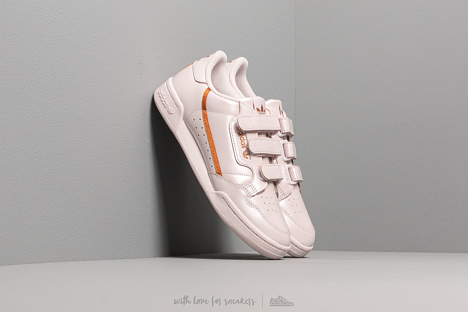 Women's shoes adidas Continental 80 W Strap Orchid Tint/ Copper Metalic/ Orchid Tint