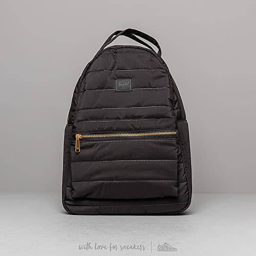 Backpacks Herschel Supply Co. Quilted Nova Mid Volume Backpack Black Footshop