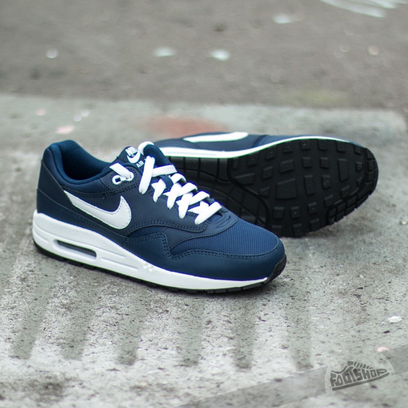 Women's shoes Nike Air Max 1 (GS) Midnight Navy/ White
