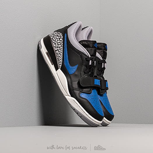 Men s shoes Air Jordan Legacy 312 Low Black Game Royal White Cement Grey Footshop