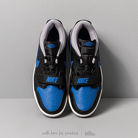 Men s shoes Air Jordan Legacy 312 Low Black Game Royal White Cement Grey Footshop