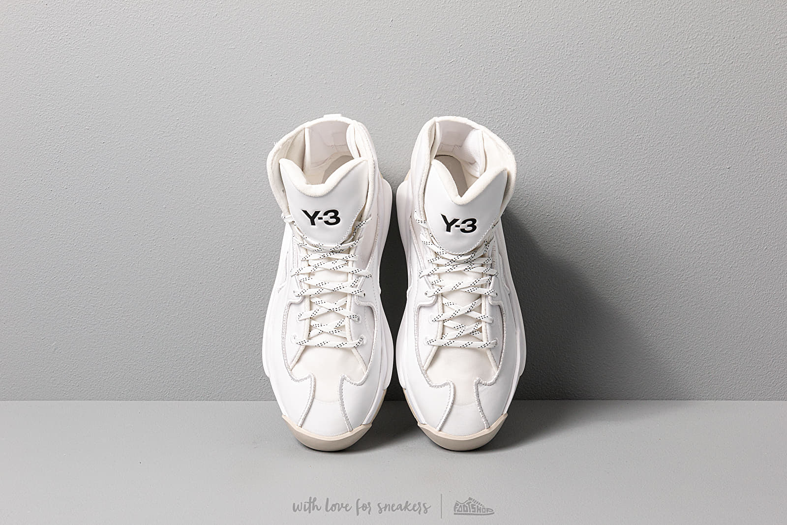 Naisten kengät Y-3 Hokori Off White/ Ftwr White/ Ftwr White
