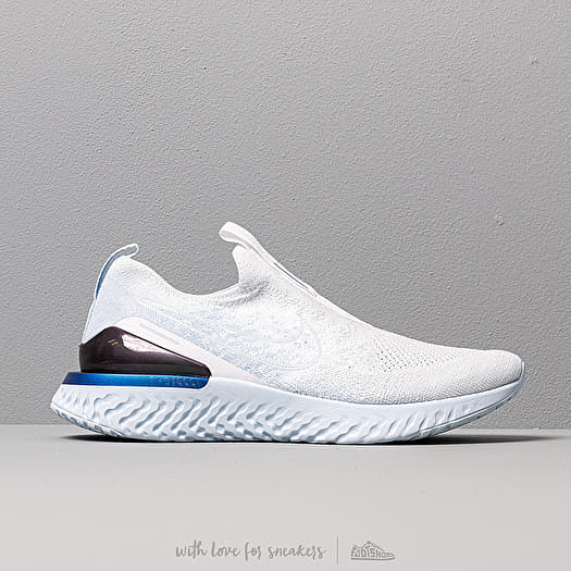 Nike epic react deals phantom all white