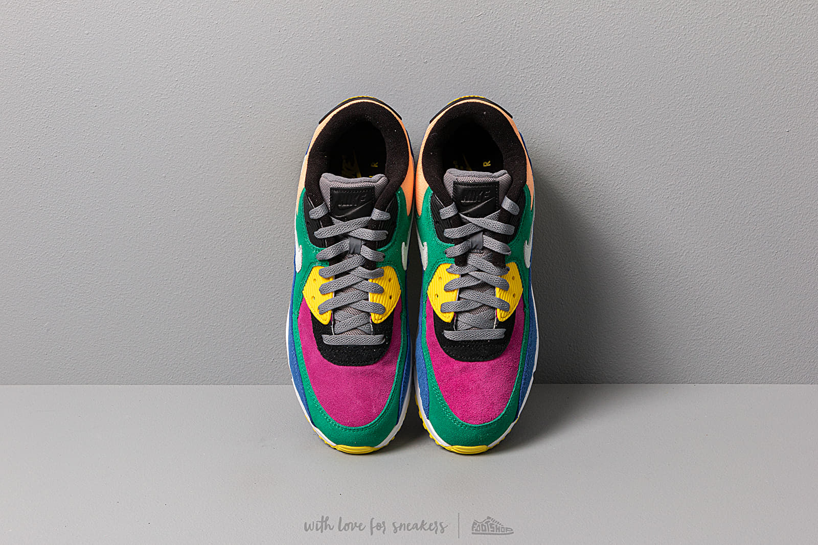 Moški čevlji Nike Air Max 90 Qs Lucid Green/ Barely Grey-Game Royal