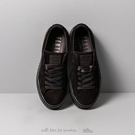 Puma creepers outlet black suede