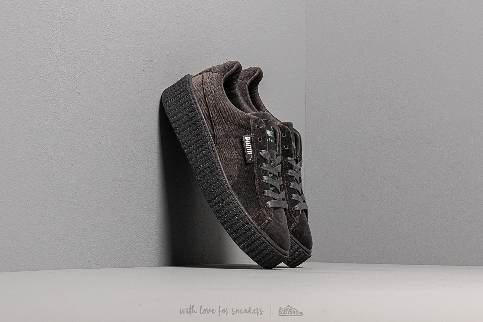 Puma rihanna creepers top gris