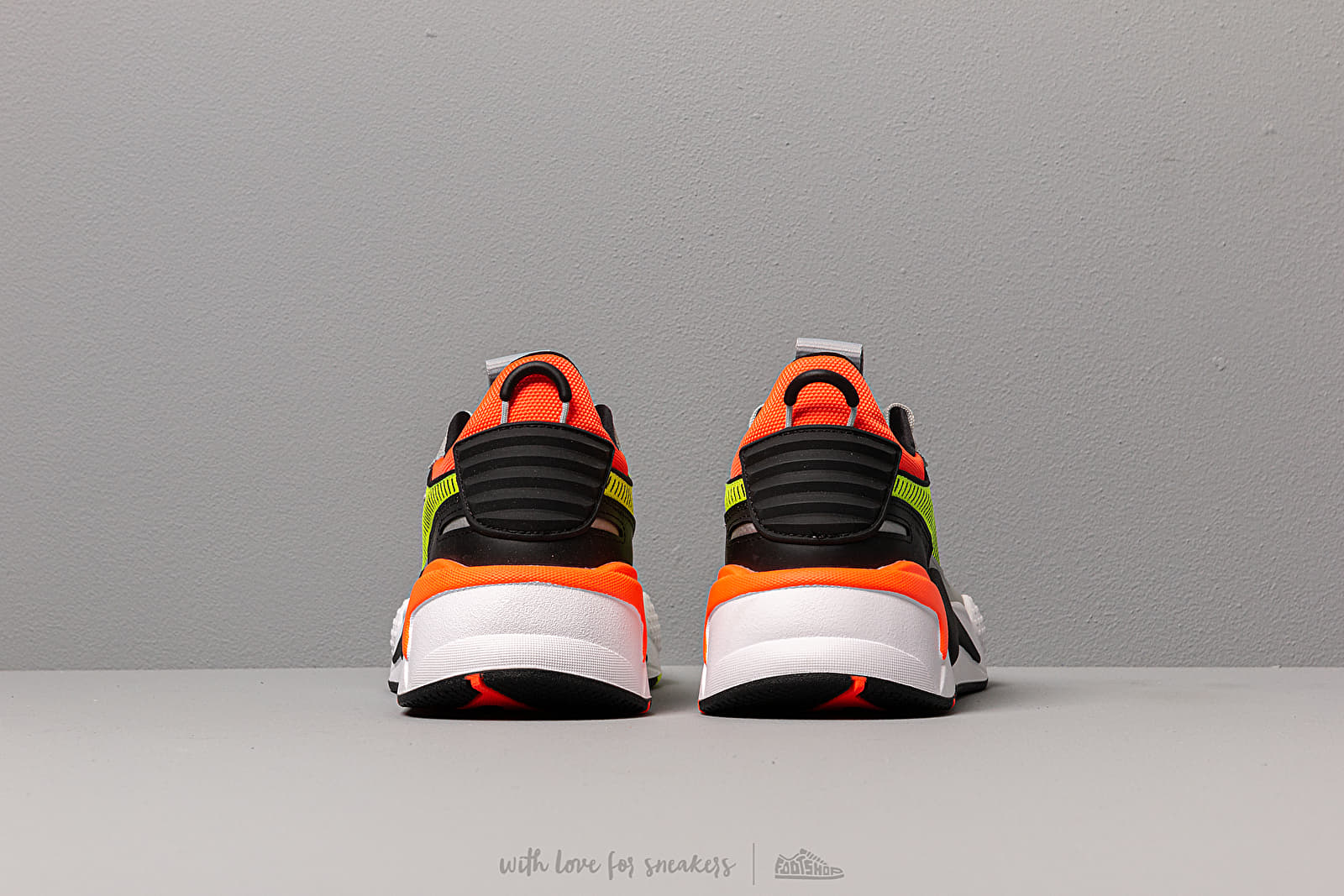 Puma rsx high rise yellow alert top