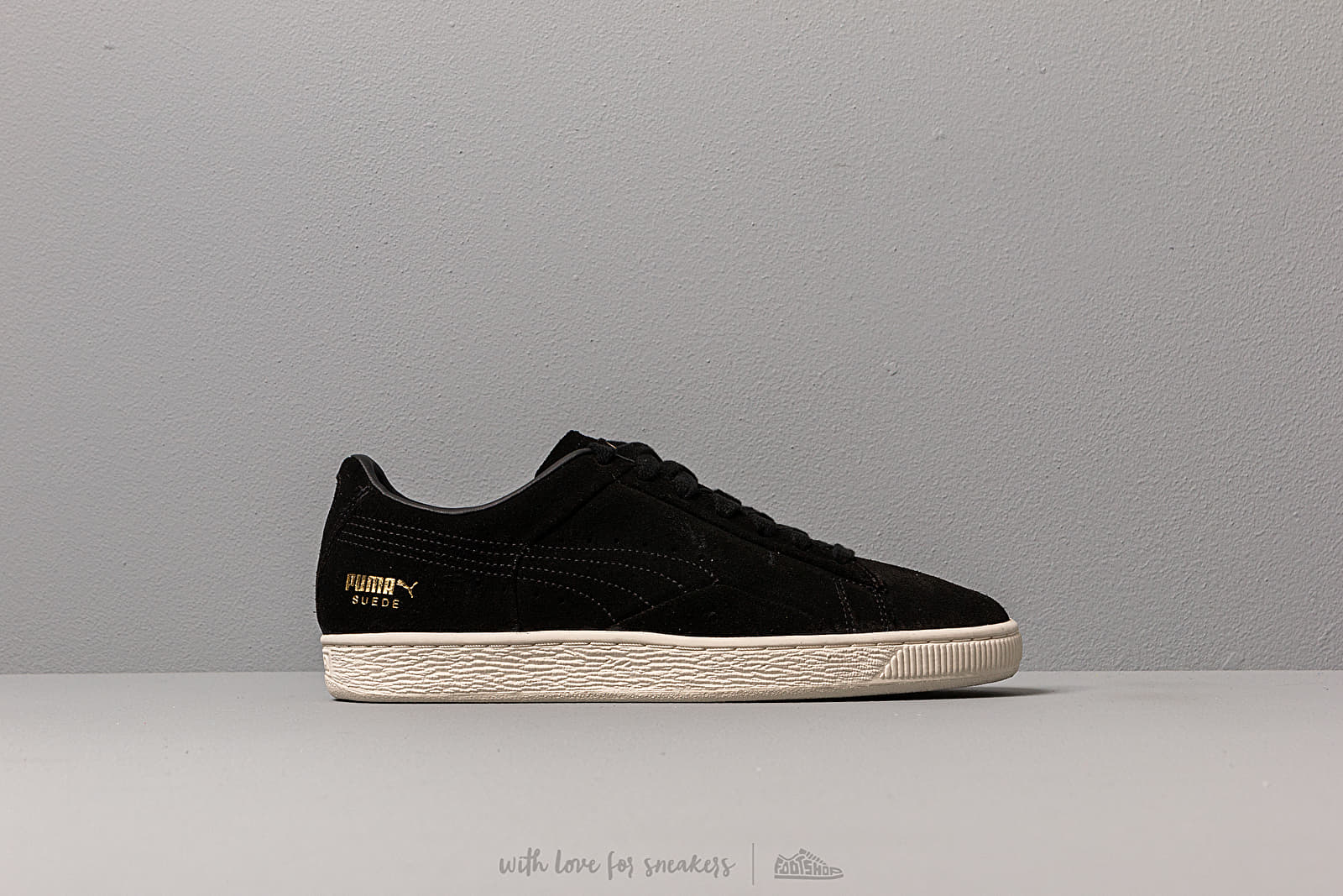 Men s shoes Puma Suede Notch Puma Black Whisper White