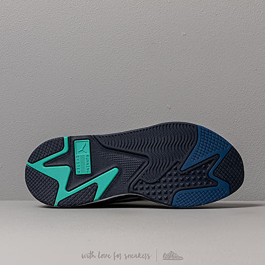 Men s shoes Puma RS X Hard Drive Puma White Galaxy Blue Footshop