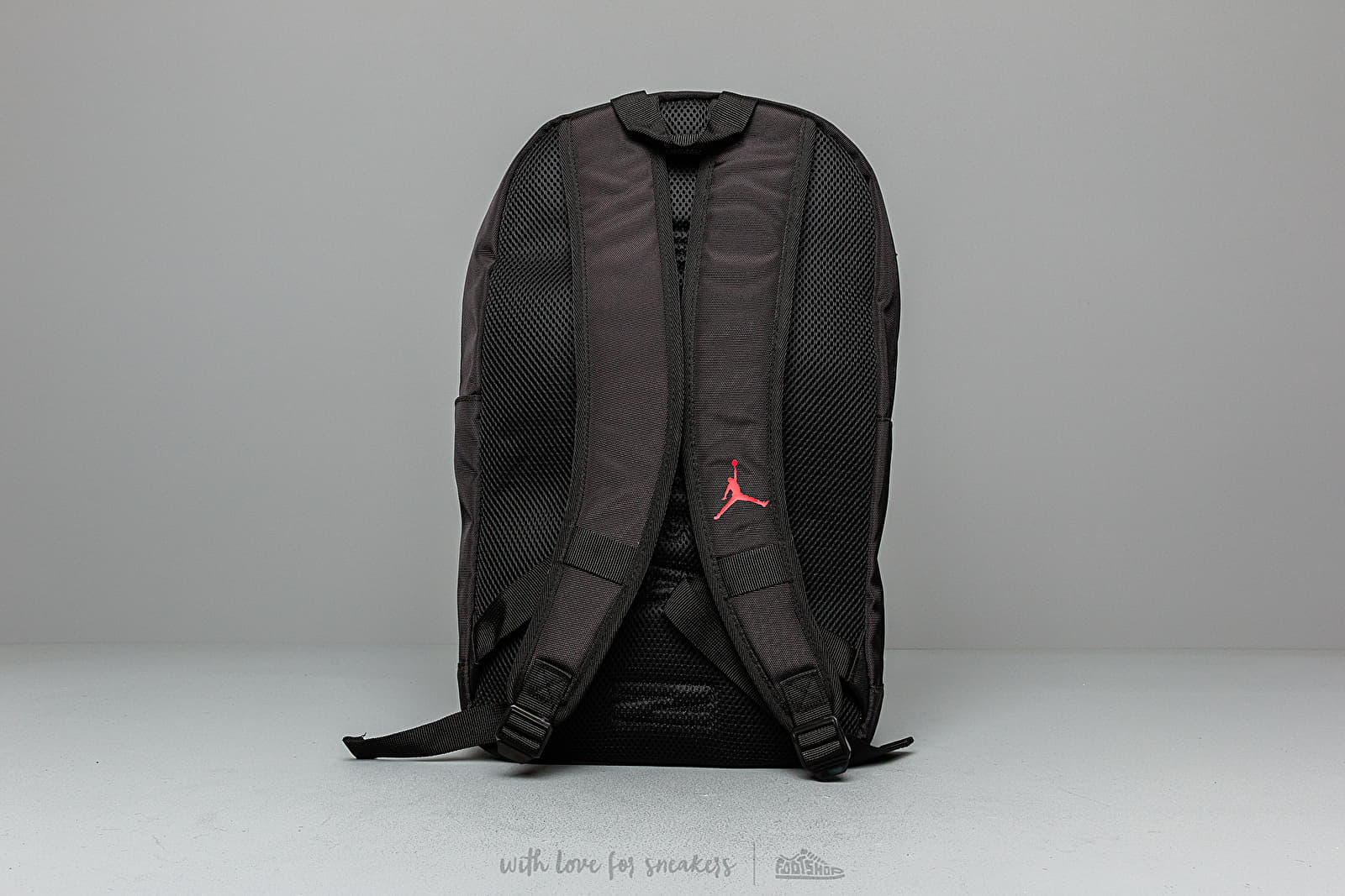 Ryggsekker Jordan Classic Backpack Black/ Gym Red