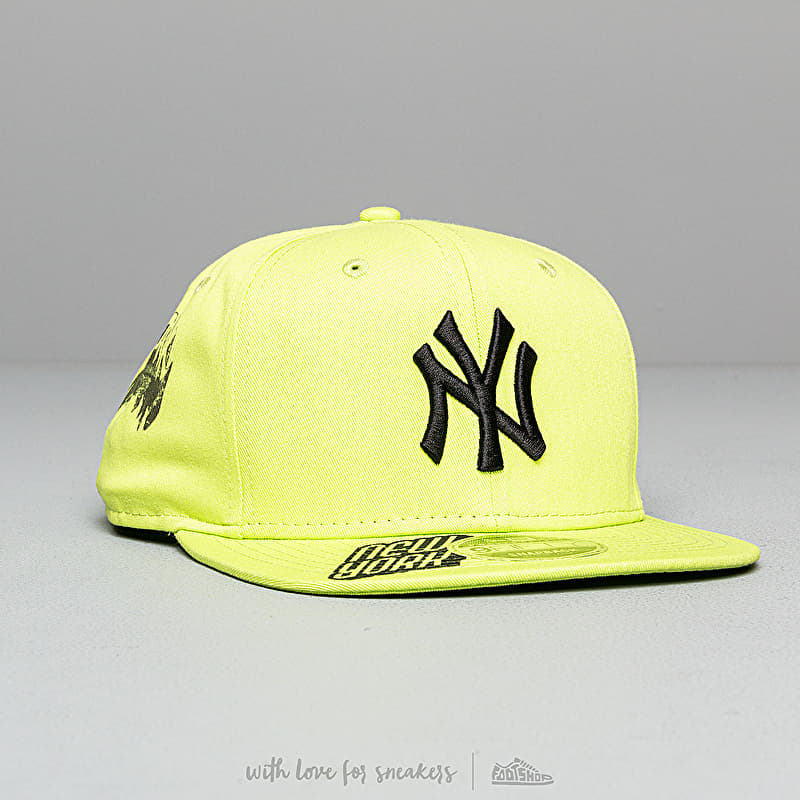 New Era 9Fifty MLB Hard New York Yankees Cap Neon Green | Footshop