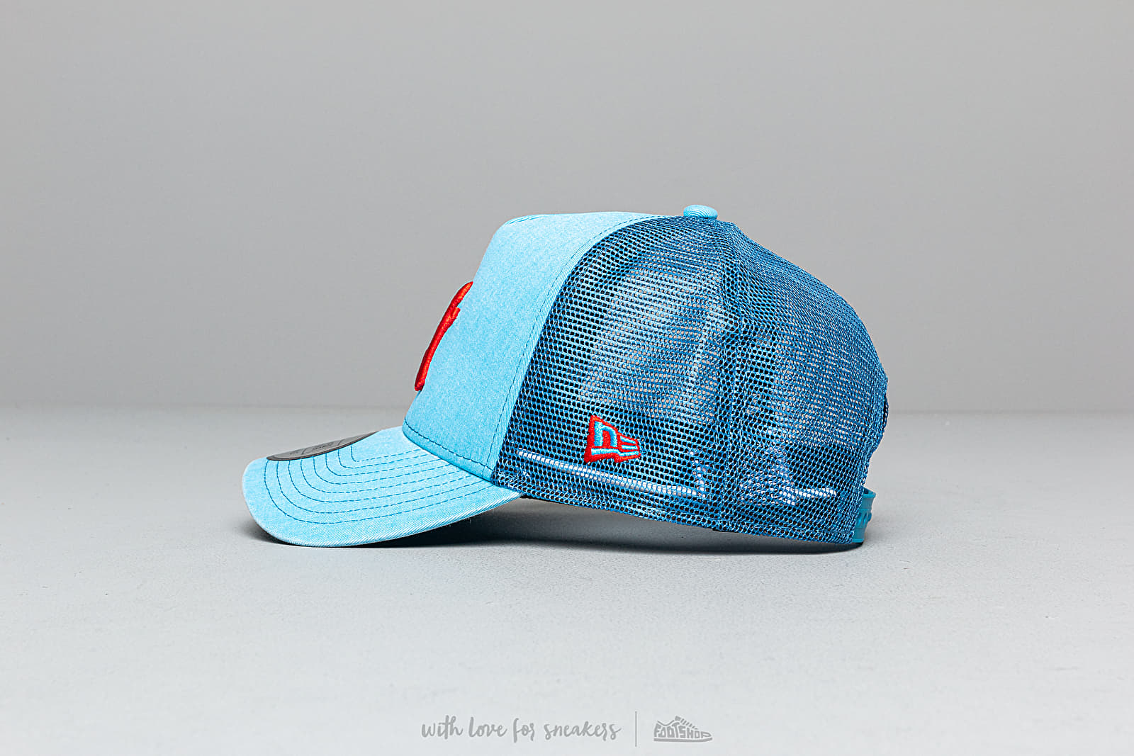 Șepci New Era MLB Washed New York Yankees Trucker Cap Cardinal Blue/ Scarlet