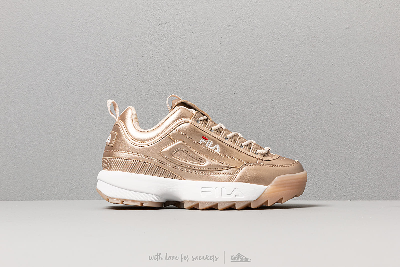 Fila with gold sale