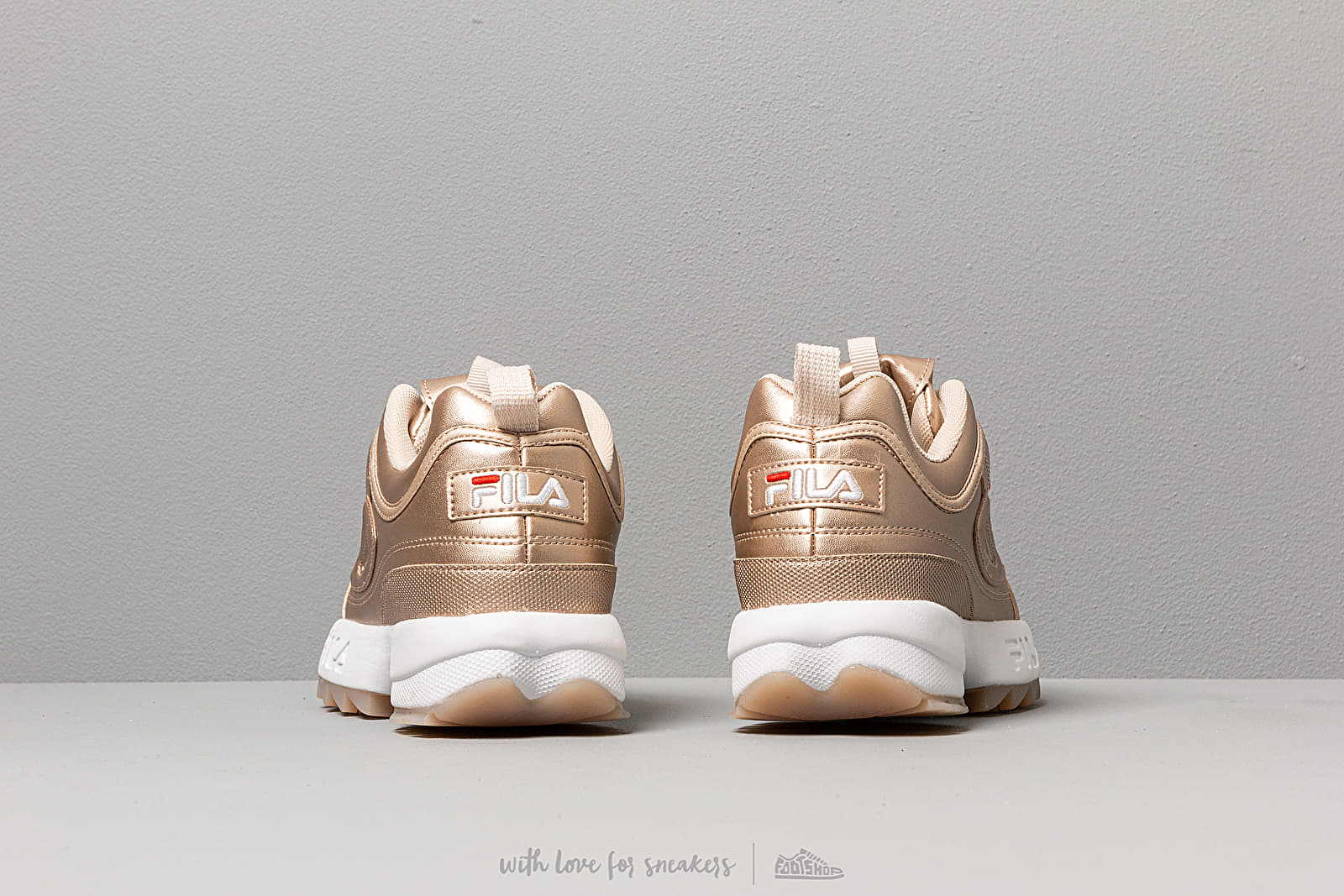 Scarpe donna Fila Disruptor M low wmn Gold