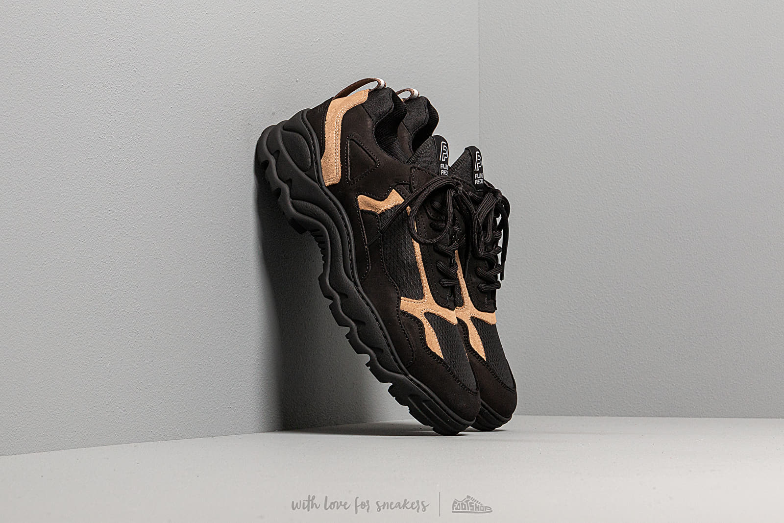 Men's shoes Filling Pieces Low Curve Iceman Trimix All Black