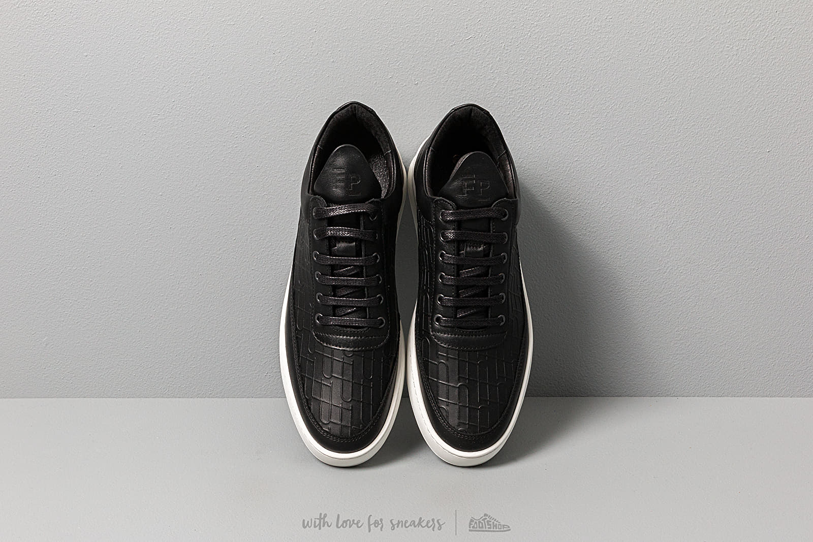 Men's shoes Filling Pieces Low Top Ripple Mono Black