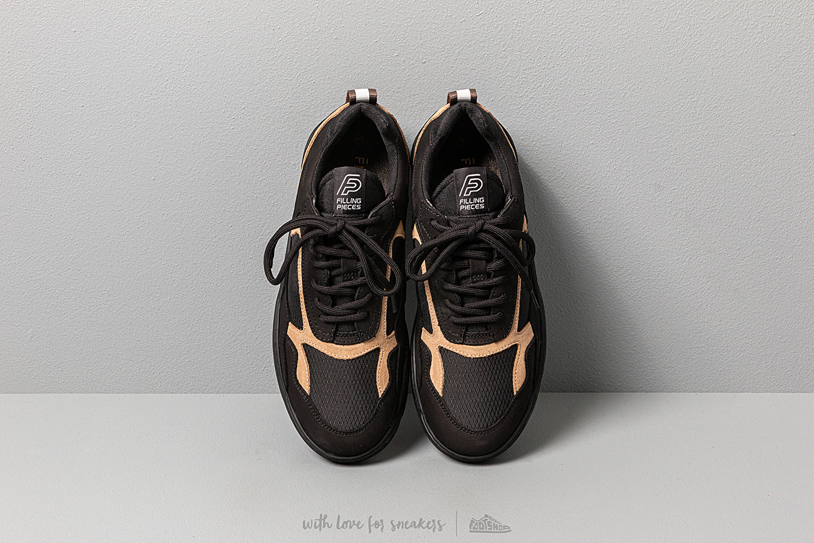 Men's shoes Filling Pieces Low Curve Iceman Trimix All Black