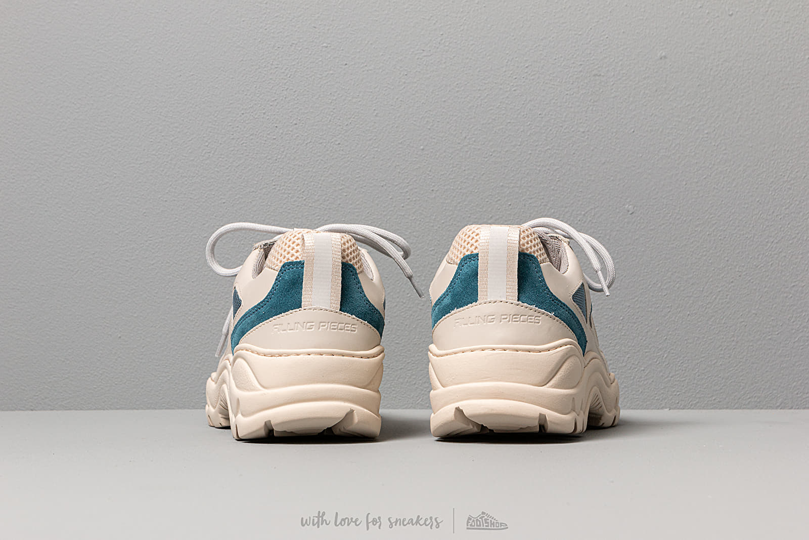 Pánské tenisky a boty Filling Pieces Low Curve Iceman Trimix Blue