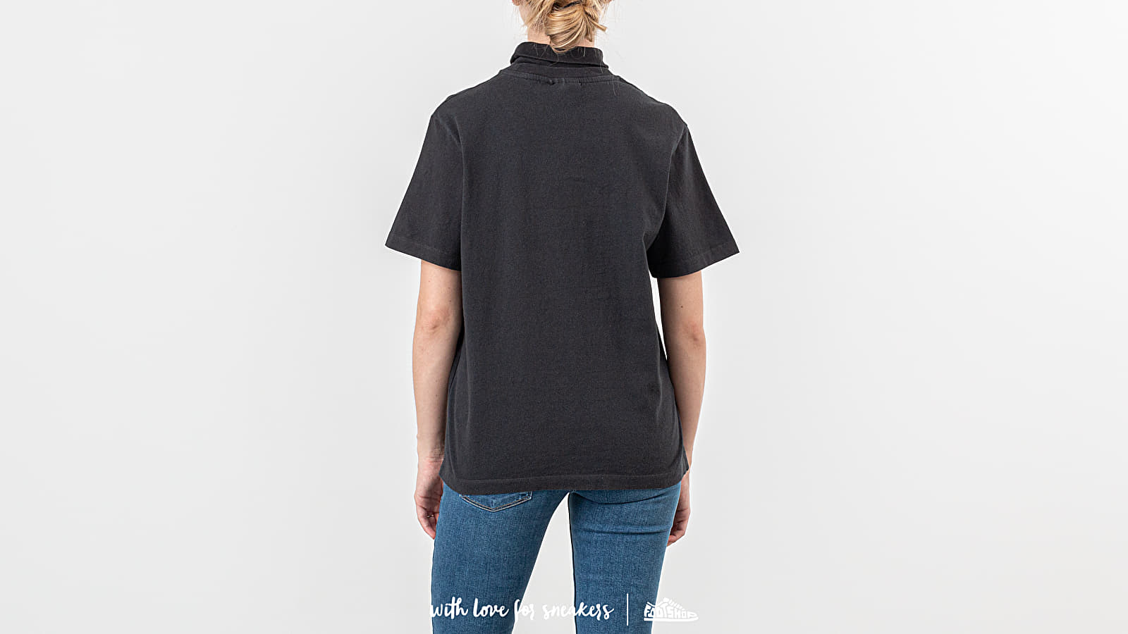 Tričká Han Kjøbenhavn Collar Tee Black