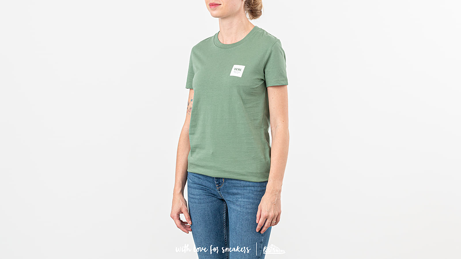 Magliette WOOD WOOD Eden Tee Dusty Green
