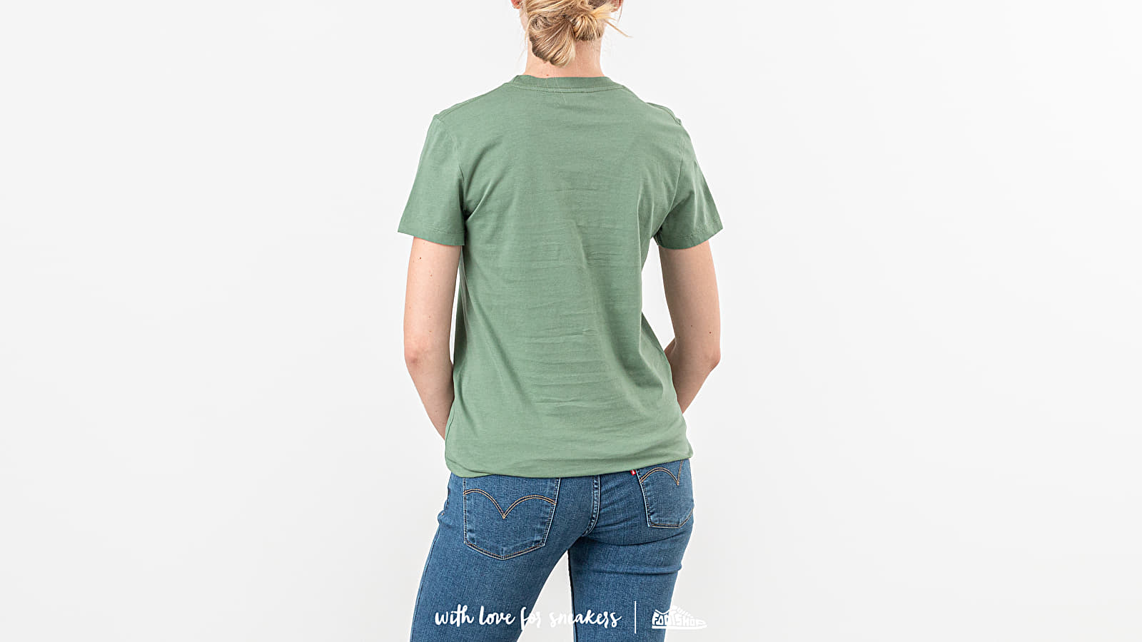 Magliette WOOD WOOD Eden Tee Dusty Green