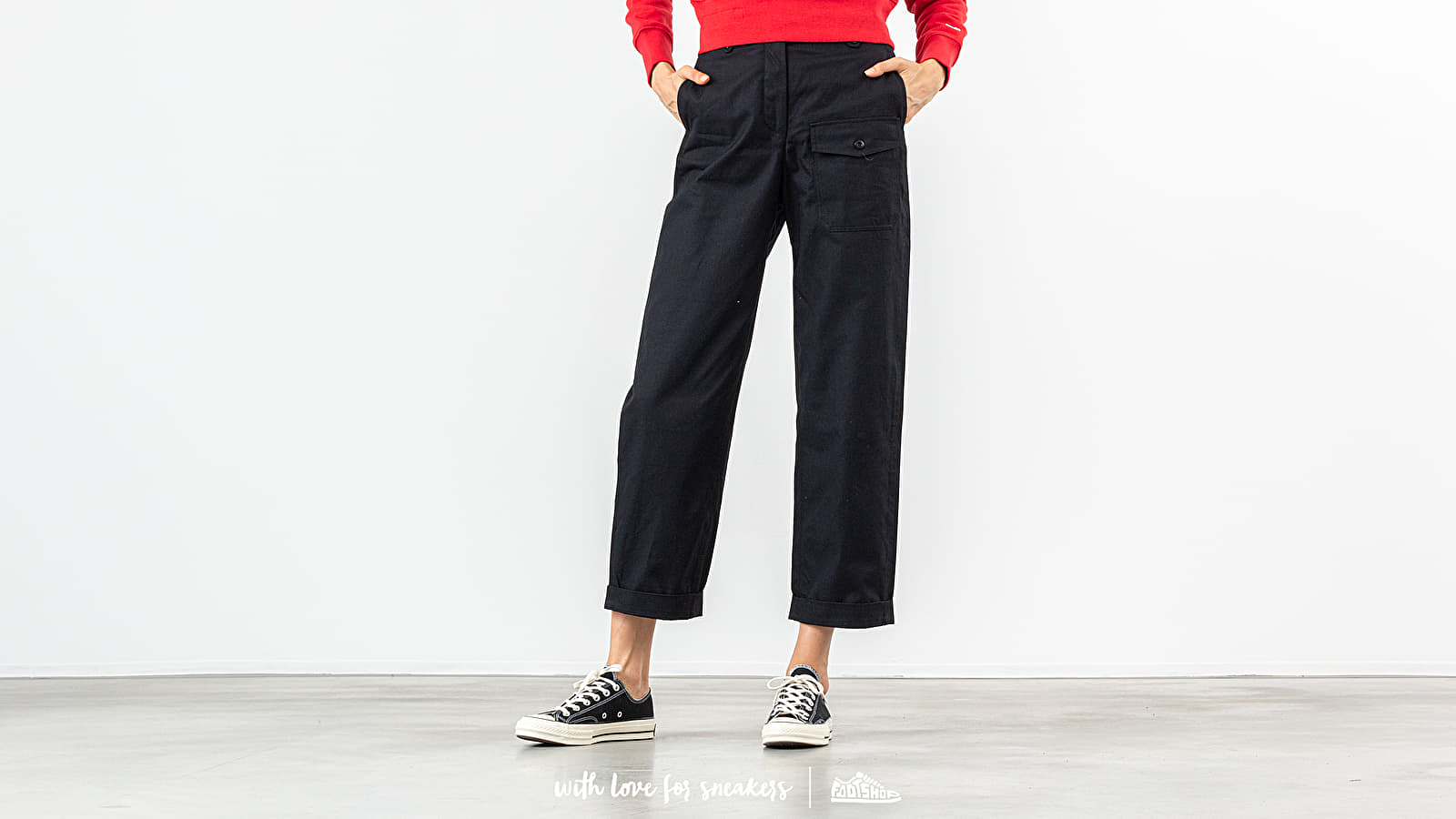 Pants WOOD WOOD Hanni Trousers Black