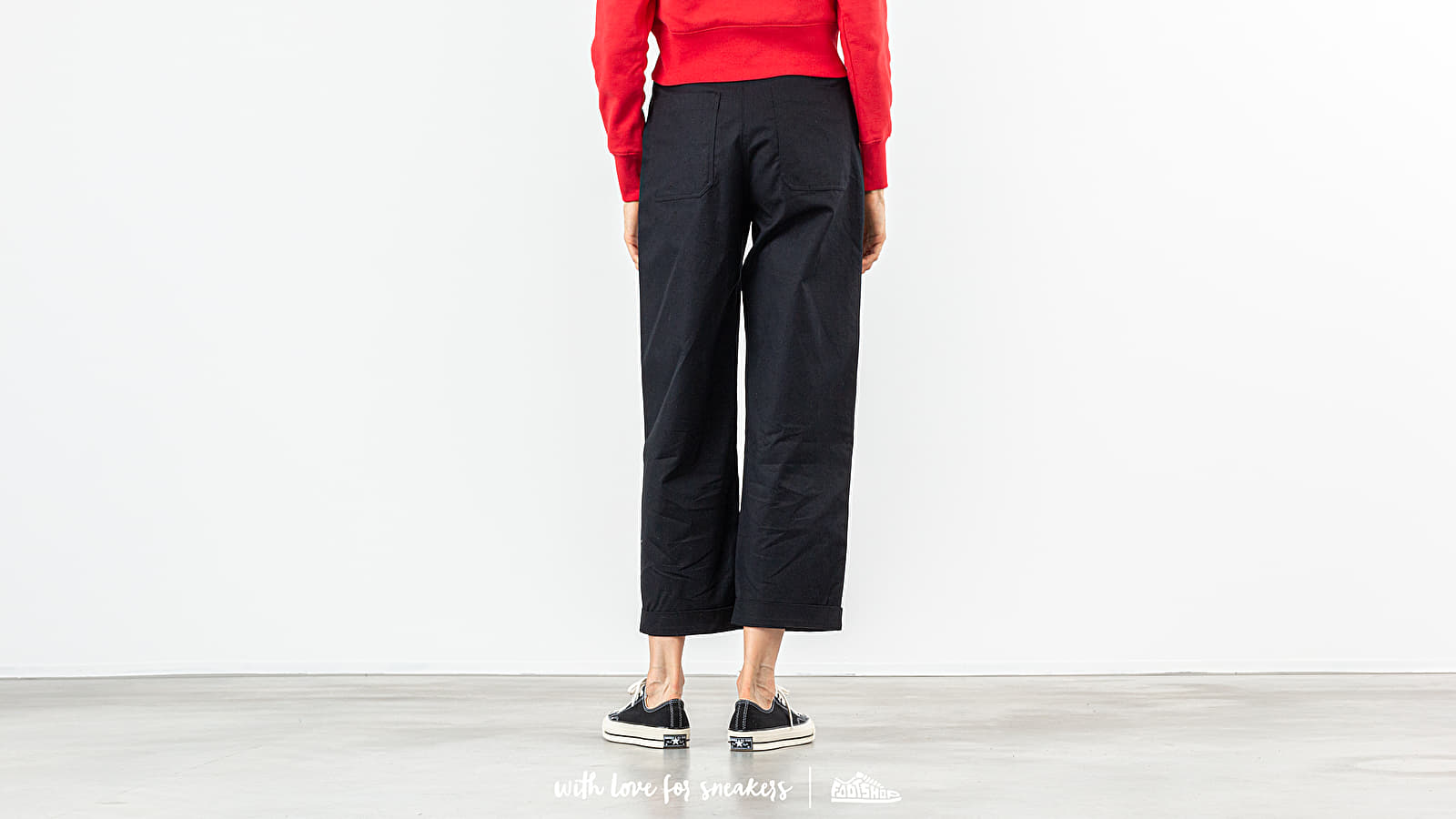 Pants WOOD WOOD Hanni Trousers Black