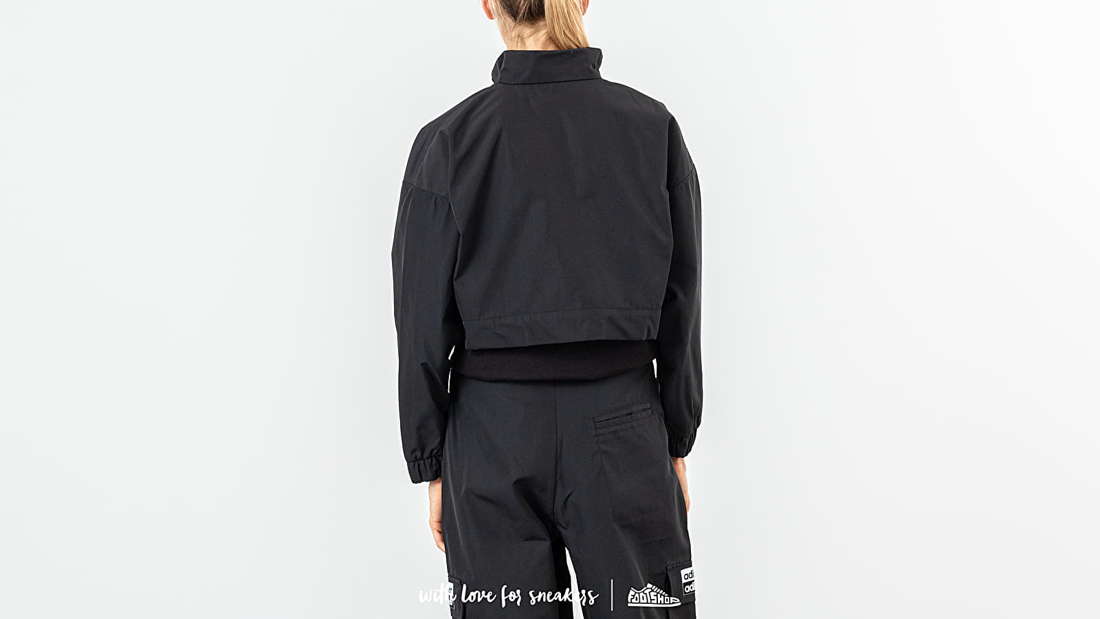 Trenerių striukės adidas Track Top Black