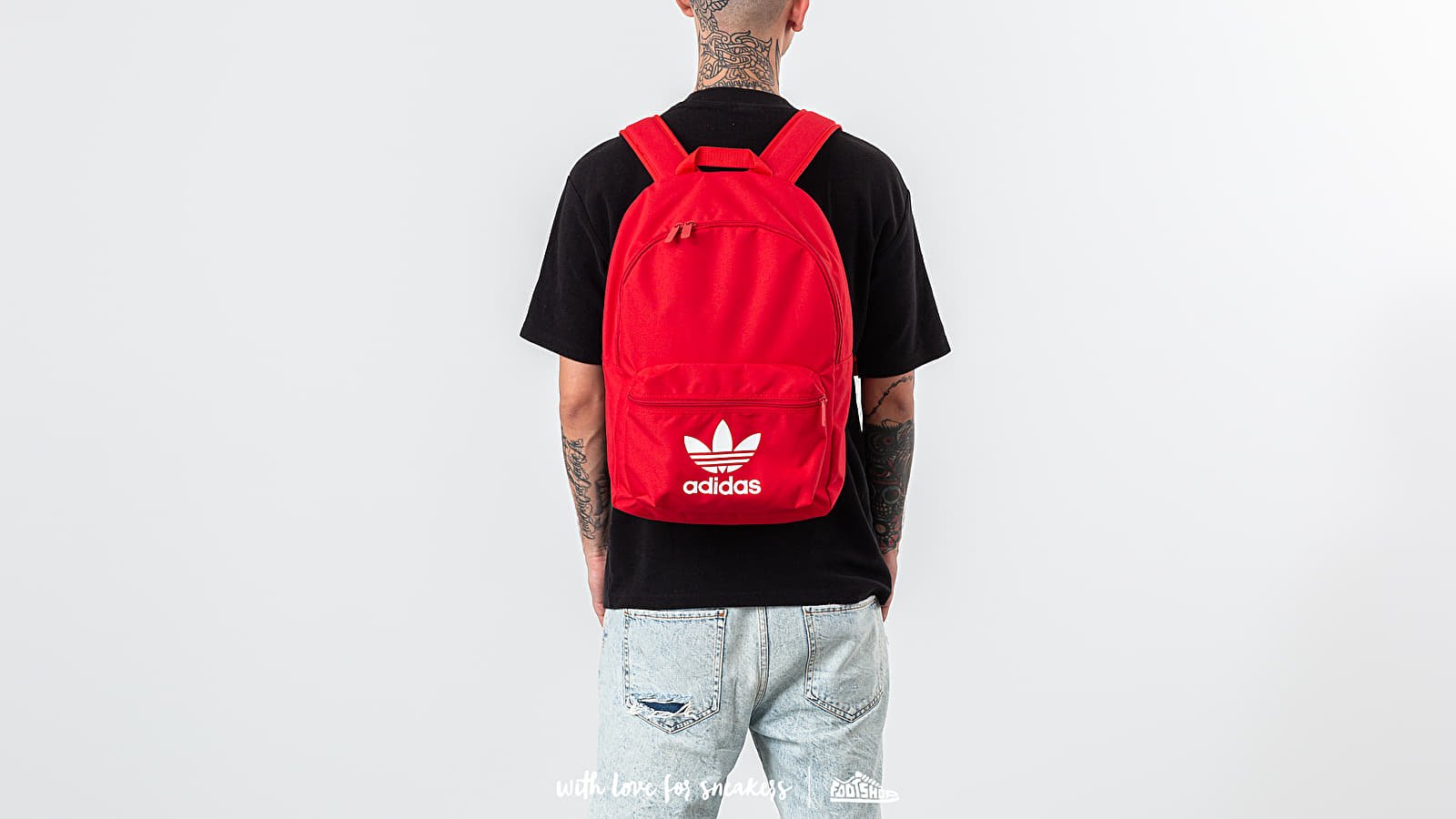 Nahrbtniki  adidas Classic Backpack Scarlet