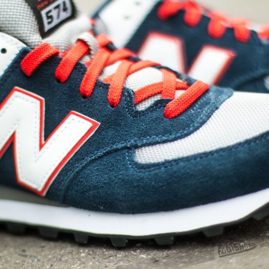 New balance 574 blue red hotsell