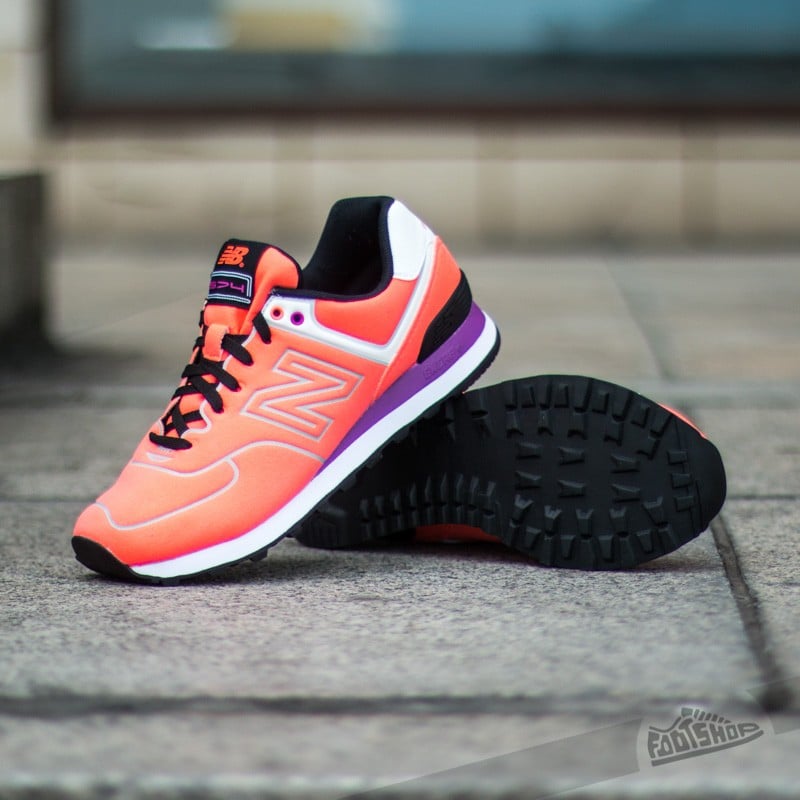 Naisten kengät New Balance WL574NED Orange