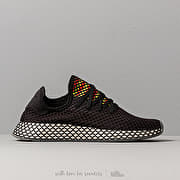 Men s shoes adidas Deerupt Runner Core Black Sesame Solar Red Footshop